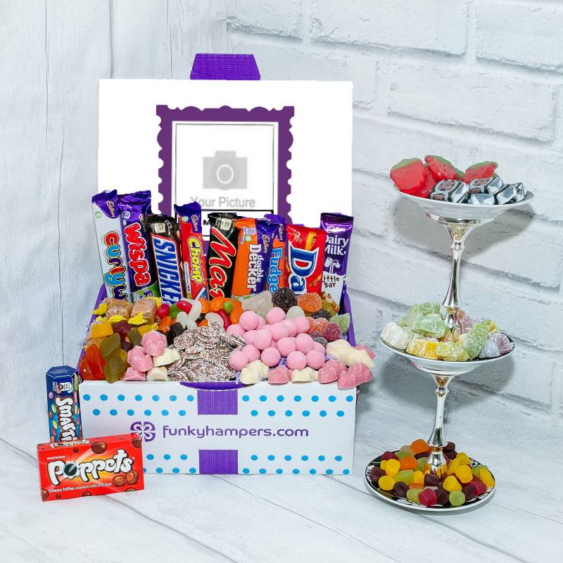 Personalised PicBox Sweet Chocolate Hamper