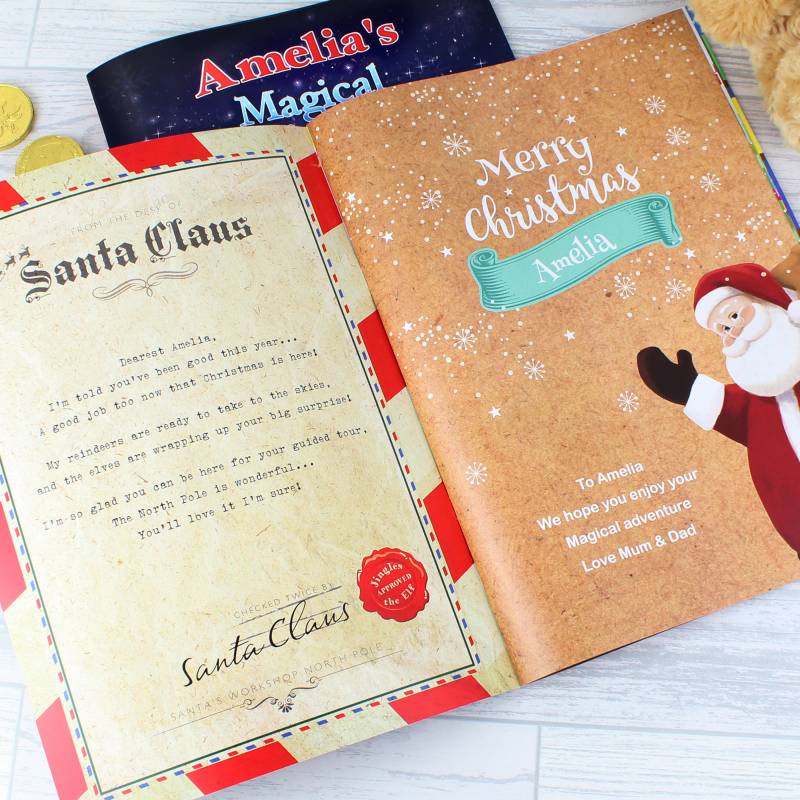 Personalised Magical Christmas Adventure Story Book