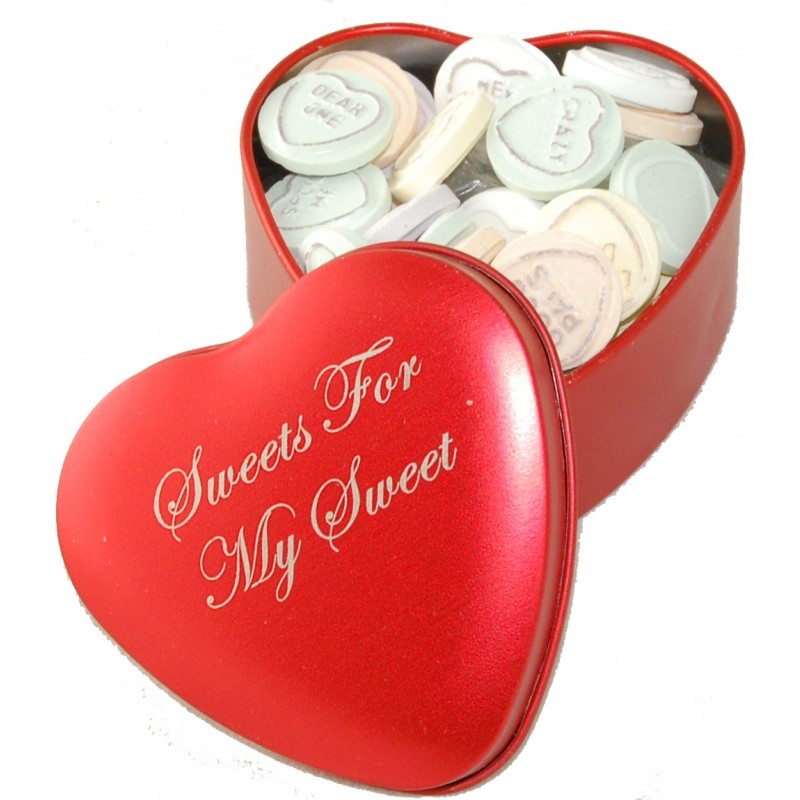 Sweets For My Sweet Love Hearts Tin