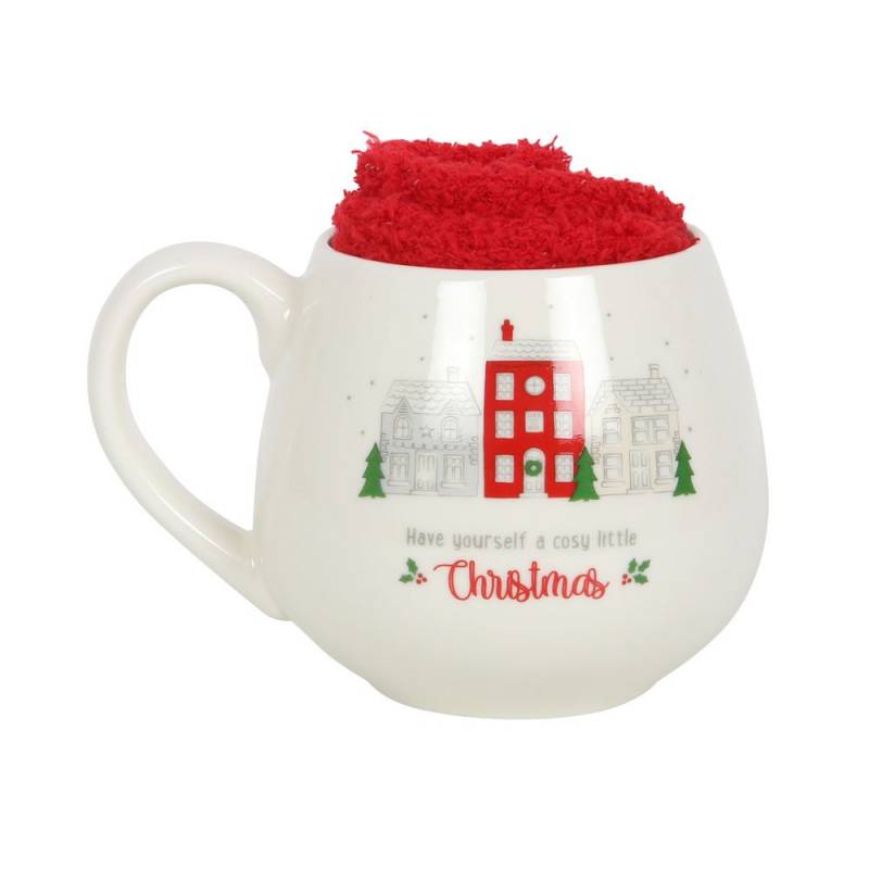 Christmas Socks in a Mug